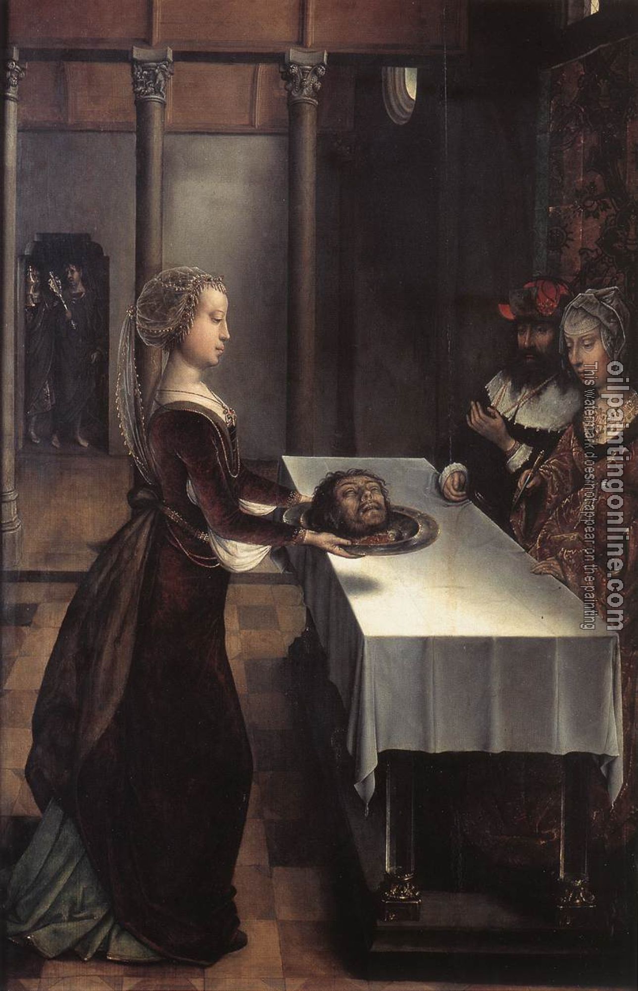 Juan de Flandes - Herodias Revenge